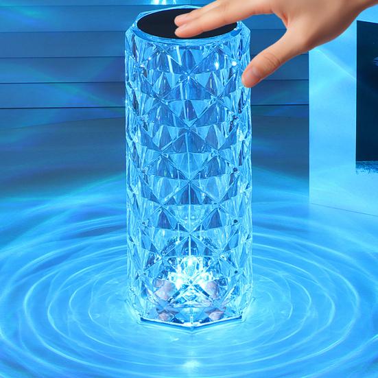 RGB Bedside Lamp Remote Control Adjustable Brightness USB Rechargeable 16 Colors Table Lamp LED Night Light