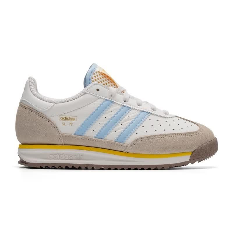 Men's Sneakers Adidas Originals SL 72 RS Casual Shoes Unisex Low Top White Brown