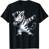 Dabbing Zoo Animal Zebra T-Shirt