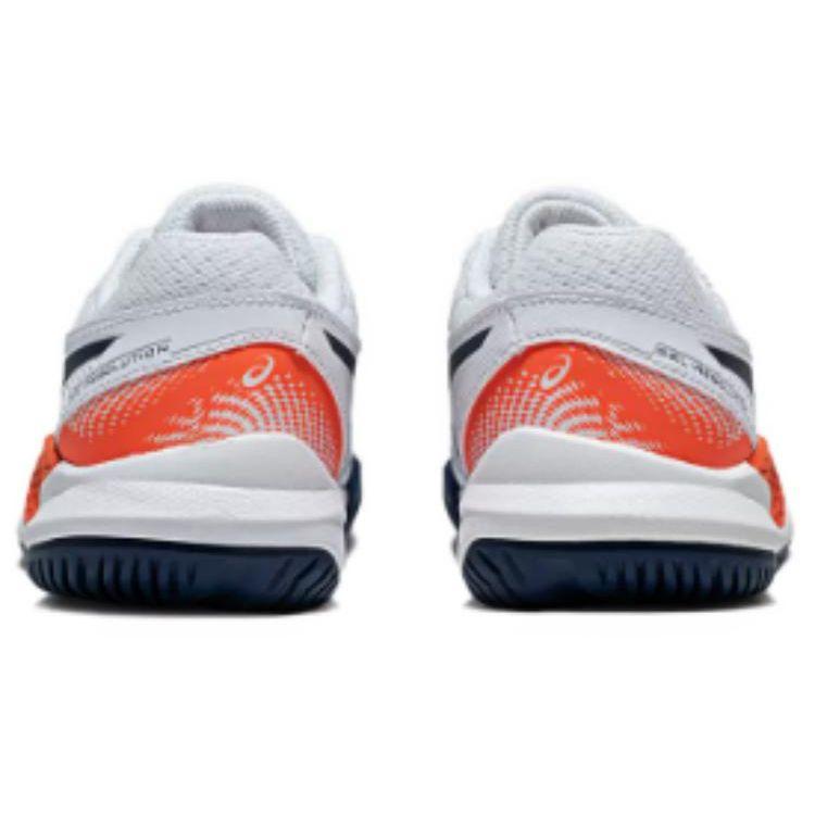 Asics Gel Resolution 9 GS White Blue Expanse Kids Sneakers 1044A067-103