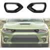 2x Передняя решетка с сетчатой отделкой, аксессуары для 2015- Dodge Charger, Черный