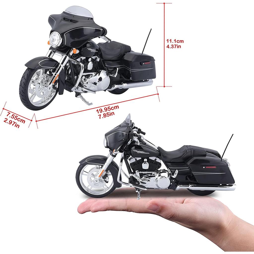 Maisto 1/12 Harley Davidson Street Glide 15