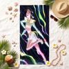 zoey Soft Beach Towel Stylish Beach Pool Towel for Summer Seaside Vacation Travel