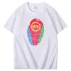 Classic T Shirt For Men Eritrea Flag Fingerprint Drawing Graphic T Shirts Cotton Short Sleeve Tshirt Harajuku Mens Clothing
