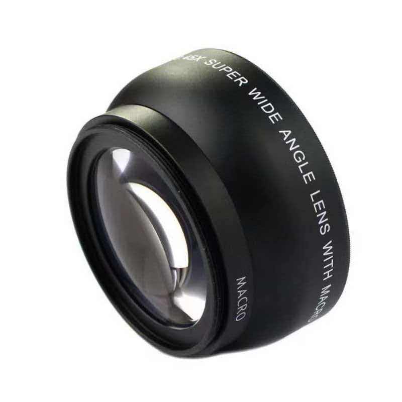 52MM 0.45x Wide Angle Lens Macro Lens for D5000 D5100 D3100 D7000 D3200 D80 D90 D3200 18-55MM Camera