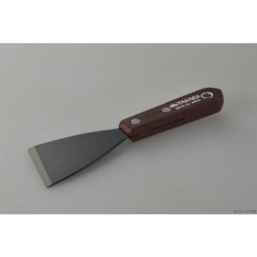 Takagi Black Cathodic Scraper, Stainless Steel, Cathodic Electrodeposition Paint, Rust-Resistant, Paint Stripper, Sticker Remover, Burnt-On Removal, R