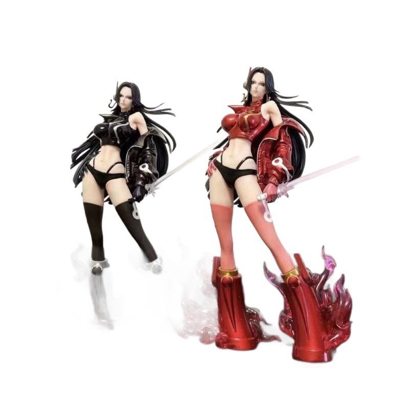 Статуэтка Boa Hancock GK из One Piece, Аниме Фигурка Действия, Коллекционная Модель, Украшение для Рабочего Стола, Орнамент в Коробке для Поклонников Аниме