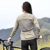 Wosawe Женская светоотражающая велосипедная куртка MTB велосипедная ветровка с длинным рукавом велосипедное пальто дышащая легкая куртка спортивная одежда сетчатая одежда