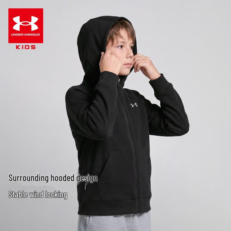 Under Armour Children's Casual Hooded Knit Jacket