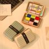 High End Simple Needle and Thread Box for Home Use, Sturdy Needle and Thread for Sewing, Sewing Tools for Travel, Portable Dormi