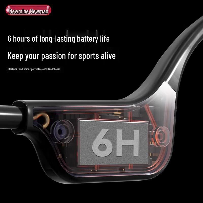 Спортивные Bluetooth-наушники Newmen H86 с костной проводимостью