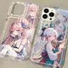 Чехол Genshin Impact Камисато Аяка для Samsung Galaxy S24 Ultra S23 S22 S21 FE S20 Plus Note 20 10 Pro A34 A54 A33 A53