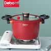 Микро-скороварка Debo из нержавеющей стали, 24 см