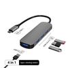 Док-станция 13 в 1 Type C с беспроводной зарядкой 4K USB-концентратором, многофункциональным расширителем для ноутбука, ПК, MacBook