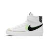 Blazer Mid 77 SE PS Double Swoosh — белые паровые зеленые детские кроссовки дымчато-серые черные DD1848-100