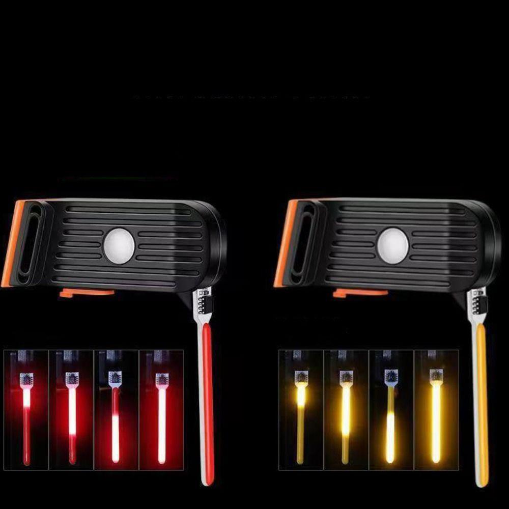 Multifunctional Charging Bike Taillights Foldable Bicycle Rear Light LED Cycling Rear Lamp Night
