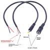 4017 Male/Female Plug to Open End Cable 4.0mmx1.7mm Plug Power Pigtails Cable for Computer Power Supply Repair