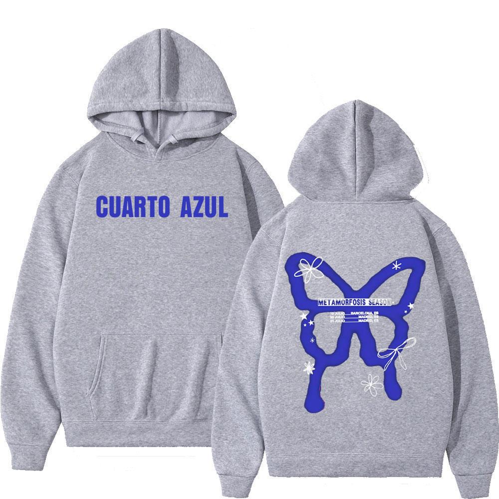 Butterfly Aitana Graphic Hoodie Men Women Hip-hop Harajuku Pullover Long-sleeved Winter Loose Aesthetic Trendy Sweatshirt