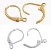 French Aolly Golden Silvery Jewelry Findings Earring Lobster Clasps Earring DIY Ear Hooks Earcuff 50 Pcs 11*16mm Accessories