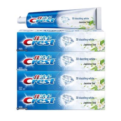 Зубная паста Crest 3D White «Свежее дыхание» со вкусом жасминового чая, 4 шт.