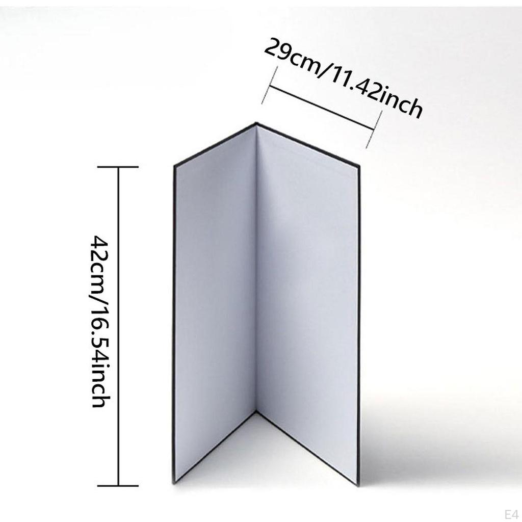 2 шт. светоотражателей для фотографий из картона, складные, многофункциональные, вращение на 360°