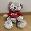 [USED] Coca-Cola Teddy Bear, Approx. 30cm