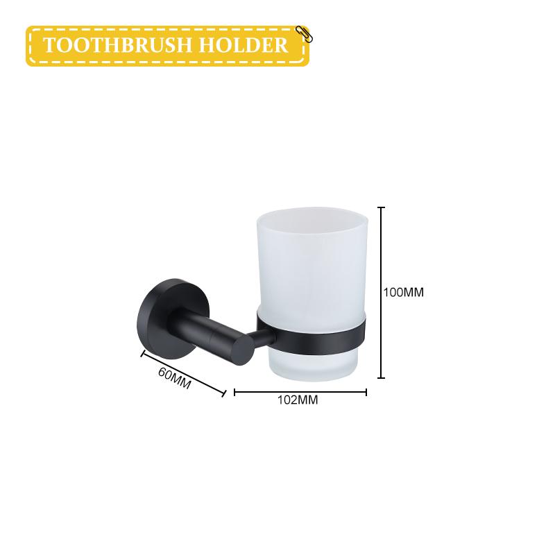 Матово-черная фурнитура для ванной комнаты из нержавеющей стали 304, держатель для полотенец, держатель для туалетной бумаги, держатель для жидкого мыла, вешалка для полотенец, туалетные принадлежности