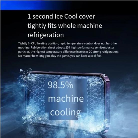 NISHEN water cooling phone mobile phone water radiator Semiconductor cellphone NISHENG water cooler Heat sink Ice Pad for Gaming