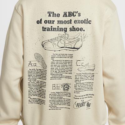 Men's Nike Sweatshirts Men's Apricot Crew Neck Moderate
