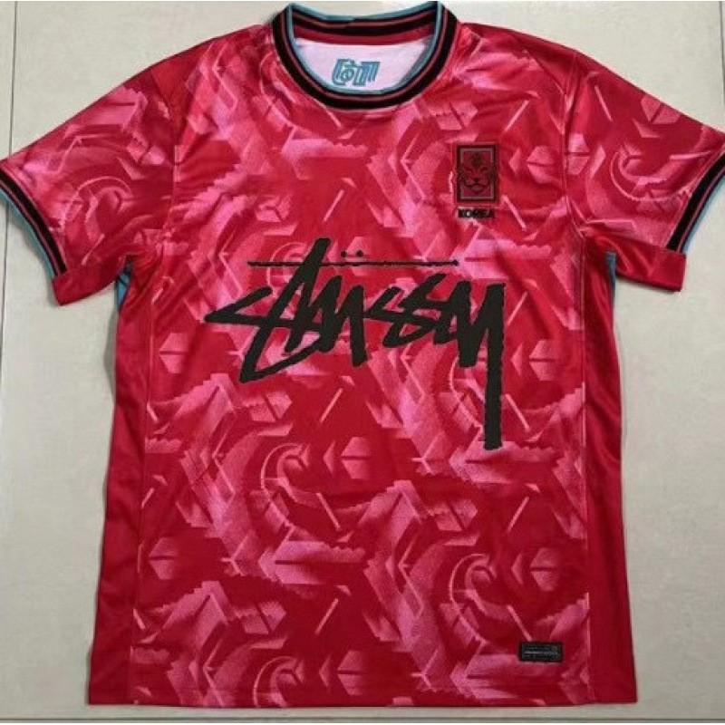 Ретро футбольная майка в стиле Stussy Бразилия Италия Фламенго Япония 1998 2002 Футбольная футболка Унисекс Спортивный топ
