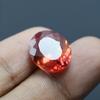9.50 Carat Oval Cut   Loose Gemstone Natural Orange Ceylon Sapphire