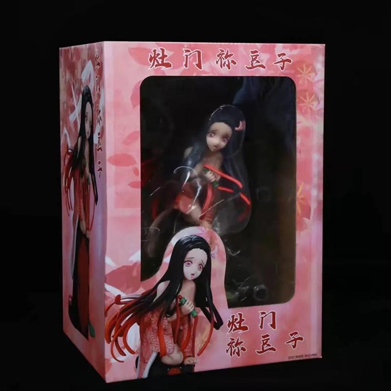 20cm Anime Demon Slayer Figure Kamado Nezuko Pvc Action Figure Toys Collectible Model Toys Kid Gift