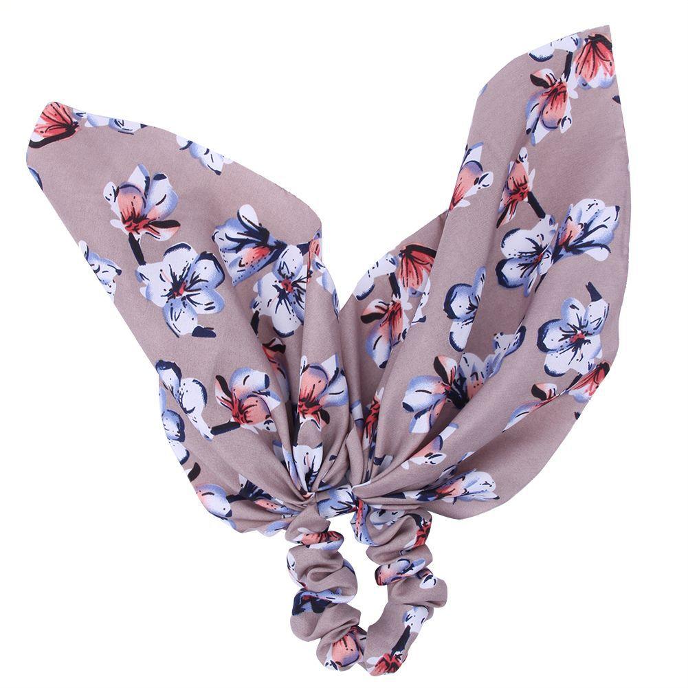 Silky Satin Hair Bows Women Knotted Hair Ties Elastic Bands Satin Hair Ribbon Scrunchy Red Ponytail Holder for Girls Oversized