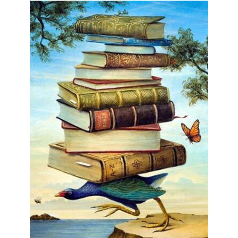 5D DIY Алмазная картина Волшебная книга Алмазная вышивка Набор для вышивки крестом Полный горный хрусталь Мозаика Домашний декор