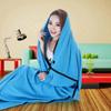 Флисовый спальный мешок, подходящий для всех сезонов, типа конверт, портативный дорожный, для кемпинга и сна в дороге, для взрослых