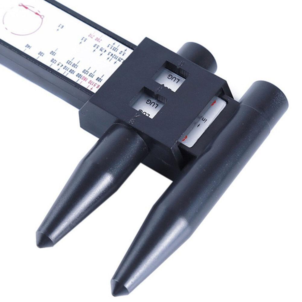 Wheel Rim Bolt Pattern Sliding PCD Measuring Tool 8 Lugs Measurement Gauge PCD Ruler Hub Holes Pitch Tool R1O6