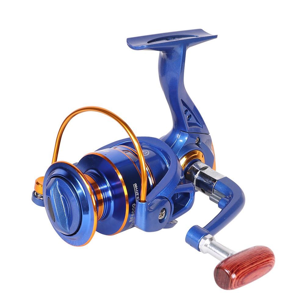 Metal Construction Ice Fishing Reels Mini Size High Speed Fishing Spinning Reel Portable Use Right Left Hand