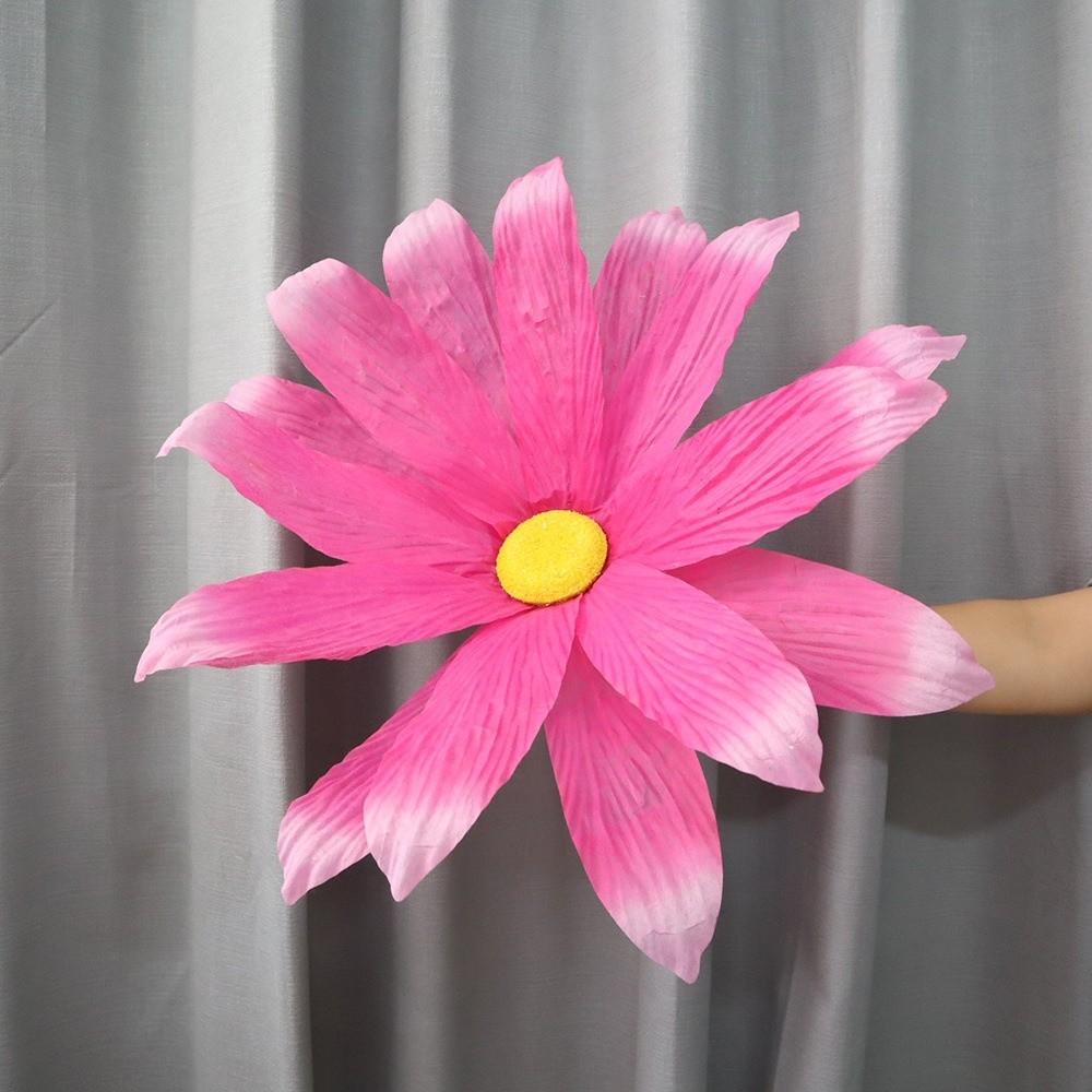 Giant Simulation Daisy 50cm Fake Flowers Welcome Flower Wedding Party Background Wall Decoration