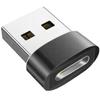 USB-штекер на USB C-гнездо для зарядки, адаптер, быстрый конвертер для телефонов, планшетов, игровых консолей типа C
