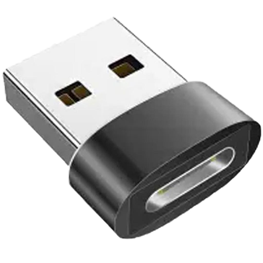 USB-штекер на USB C-гнездо для зарядки, адаптер, быстрый конвертер для телефонов, планшетов, игровых консолей типа C