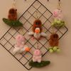 New Pull Wire Kapibara Doll Plush Toy Puppy Capybara Goose Kapibara Doll Bag Pendant