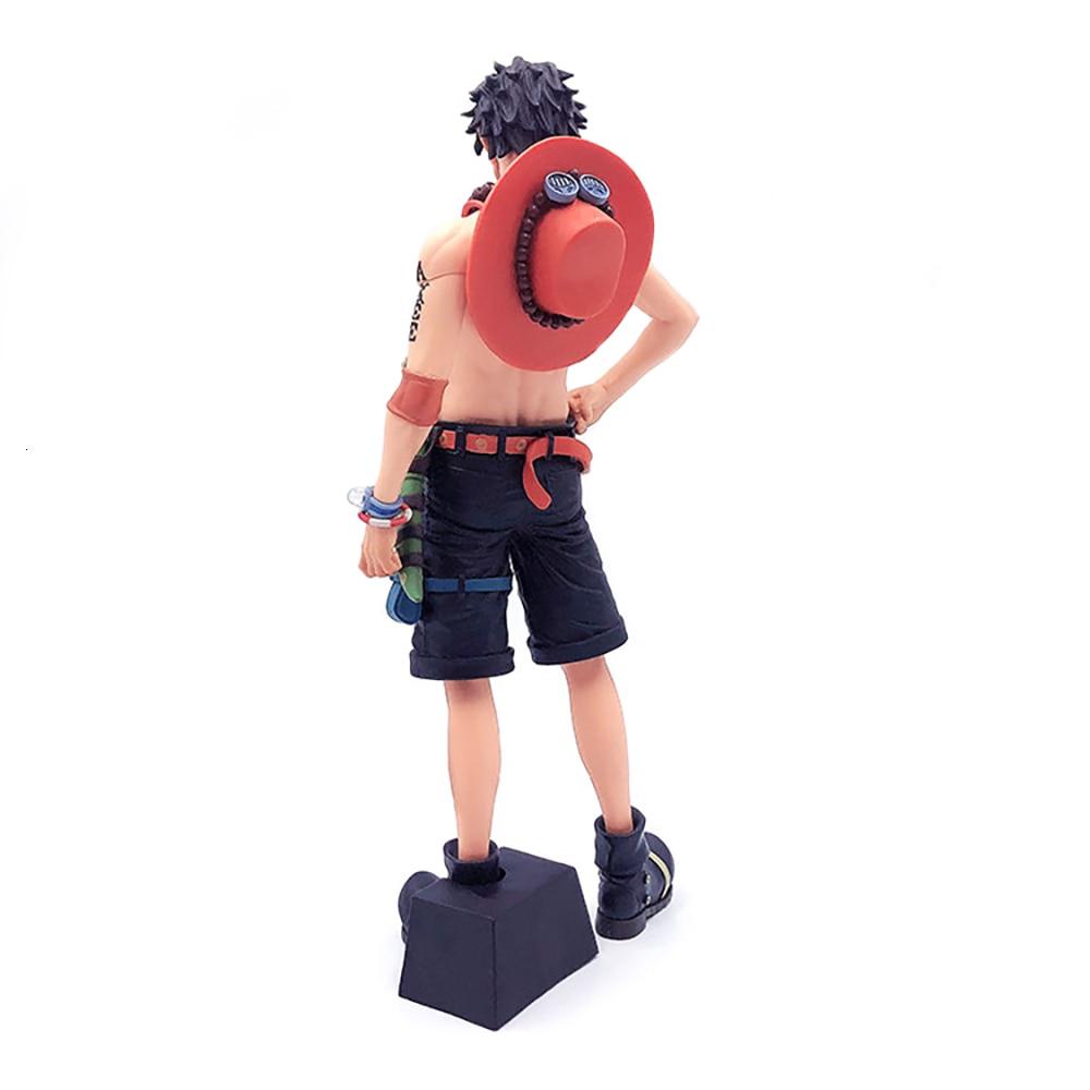 Exquisite Quality Anime One Piece Grandista Ros Ace Pvc 25cm Model Action Figure Statue Collection Toy Desktop Decoration