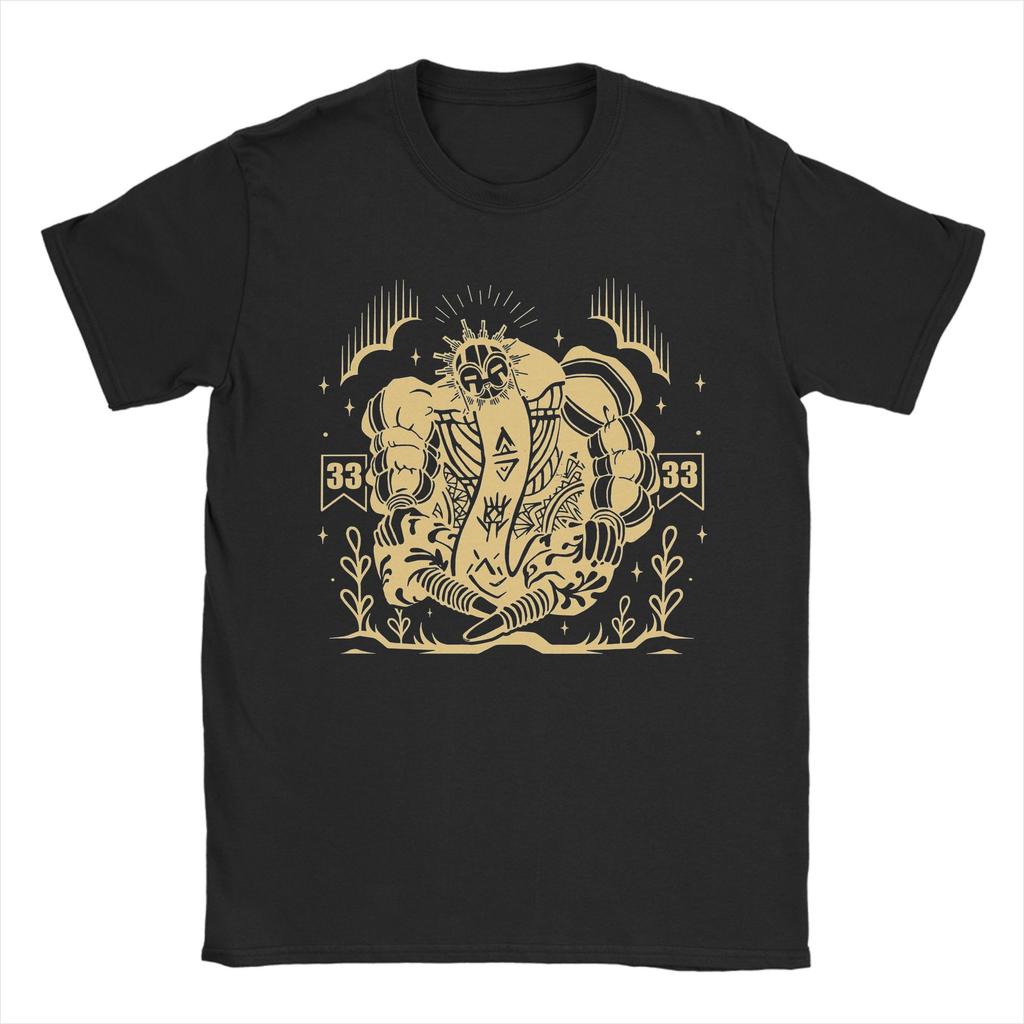 Funny Clair Obscur Expedition 33 TShirt for Unisex Crew Neck 100 Cotton T Shirt Short Sleeve Tee Shirt Plus Size Tops
