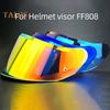 Козырек для мотоциклетного шлема FF808, защитный от ультрафиолета, универсальный шлем для езды на велосипеде, сменный защитный щиток для линз, аксессуары для шлема