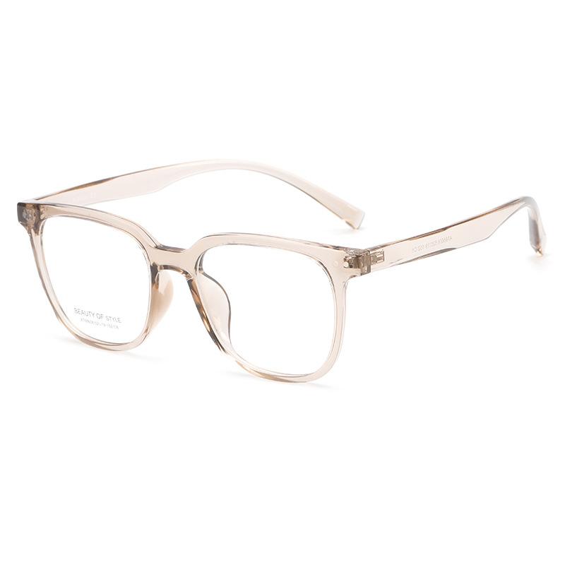 New fashionable square glasses women can match myopia glasses women's optical frame retro, simple and literary