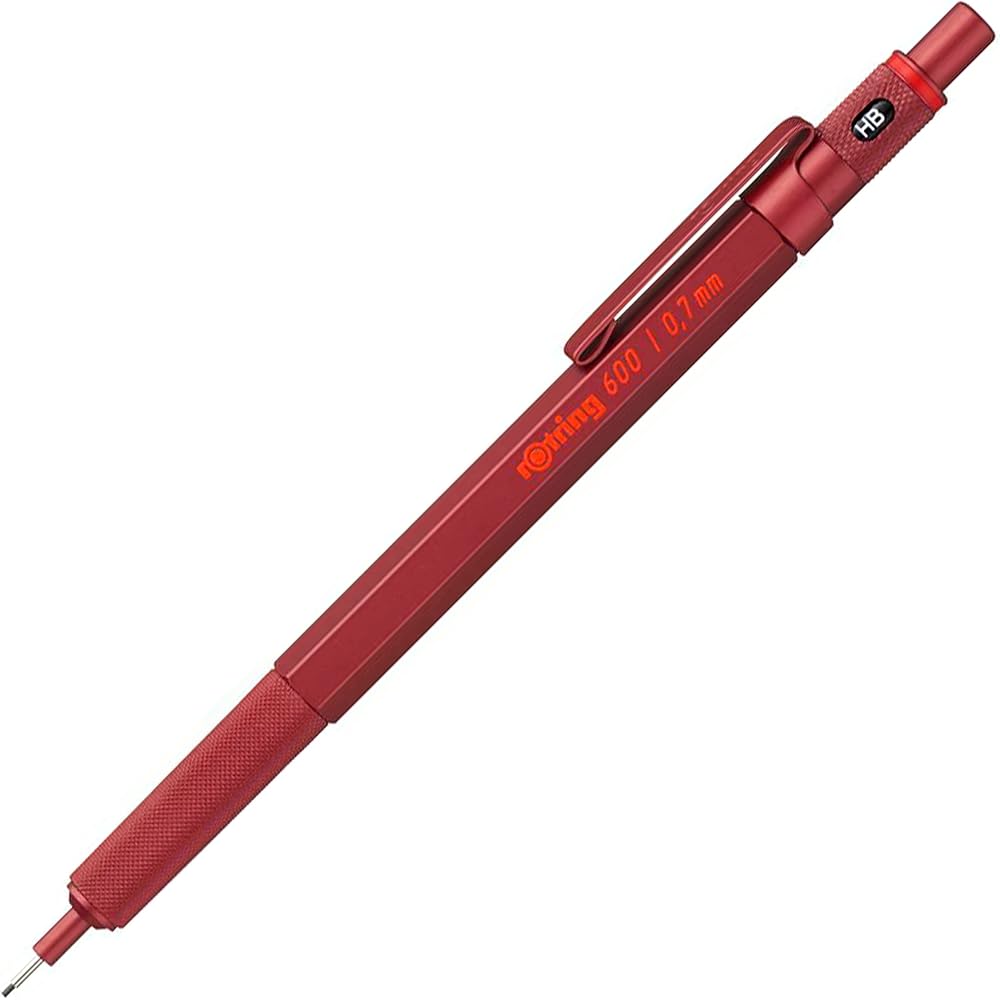 Механический карандаш RotRing Rotling 600 Мареновый Красный 2114265 0,7 мм Стандартный Импортный