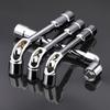 L Shaped Angled Hex Socket Wrench Steel Double Ended Elbow Tubular Socket Spanner for Mechanic Repair Tool 6/8/10/12mm