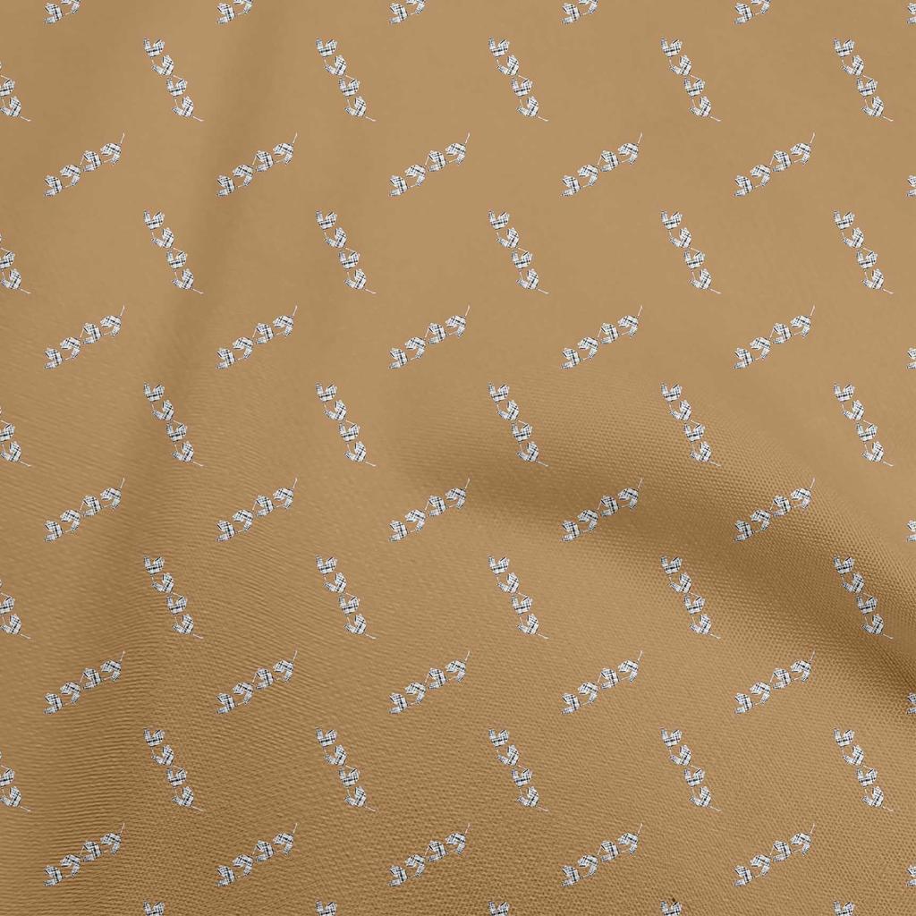 oneOone Ткань Cotton Flex Forest Green Fabric с цветочным узором для шитья, напечатанная ткань для рукоделия, ярд 40 дюймов