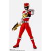 TAMASHII NATIONS С.Х.. Фигурка Figuarts Zyuden Sentai Kyoryuger Kyoryu Red 145 мм - окрашенная коллекционная игрушка из АБС и ПВХ