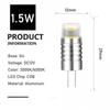 10 шт./лот алюминиевые лампы с регулируемой яркостью G4 LED 1,5 Вт 3 Вт свет DC 12 В светодиодные лампы для замены 30 Вт 50 Вт галогенных ламп люстры прожекторы